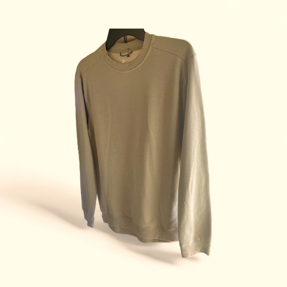 All in Motion Soft Gym Crewneck Sweatshirt Neutral Tan Men’s Size Medium - Picture 7 of 7